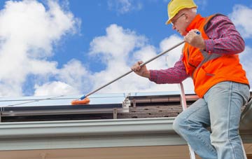 Auchencrow soft wash roof cleaning